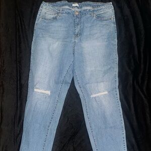 Plus size jeans